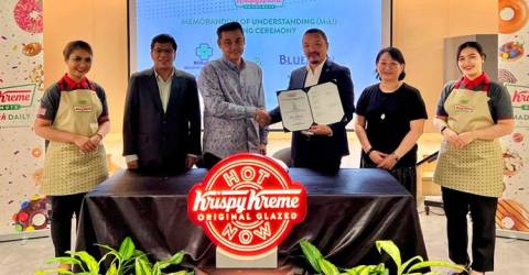 BFood unit signs MoU with BlueMon Group to bring Krispy Kreme to Mongolia BFood unit signs MoU with BlueMon Group to bring Krispy Kreme to Mongolia