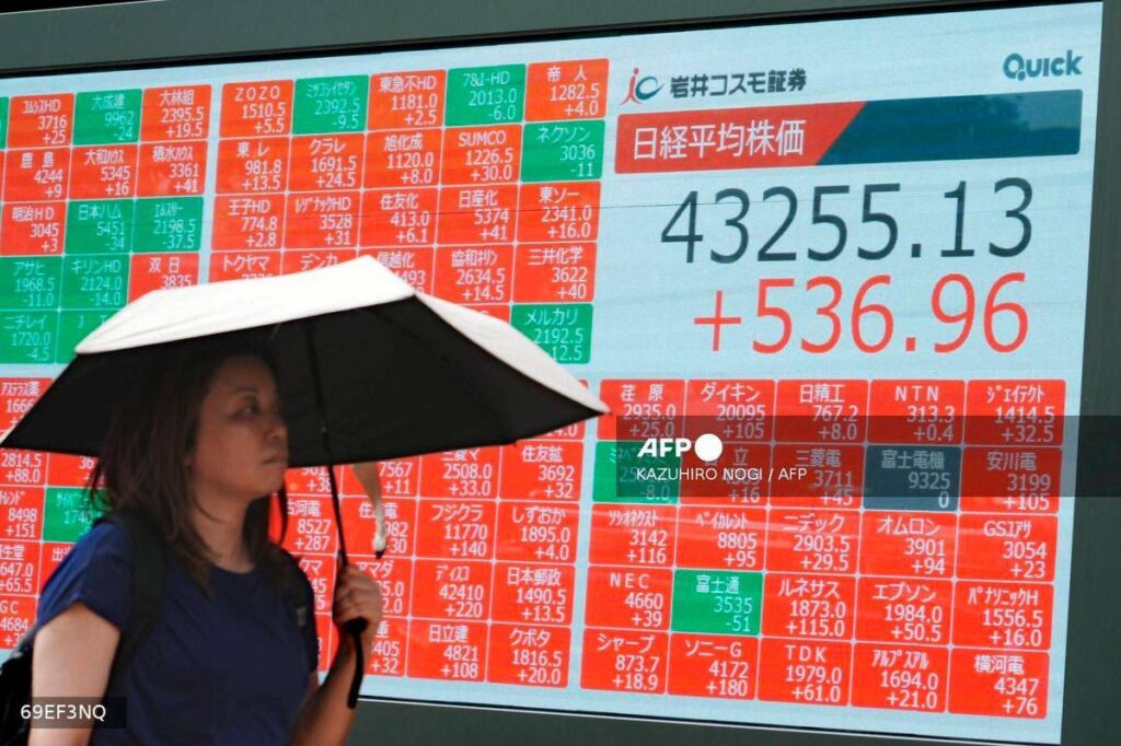 Asian stocks rise as oil falls before Trump-Zelensky talks