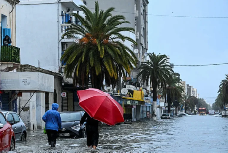 Floods kill four in Tunisia after heaviest rain in decades